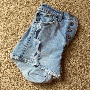 Abercrombie & Fitch high rise mom short